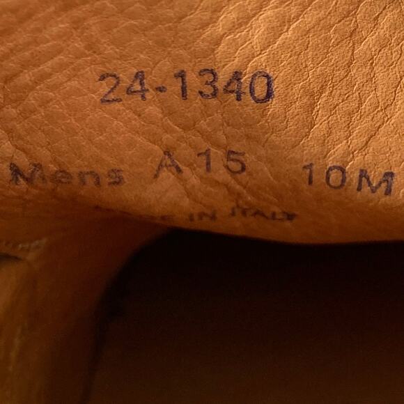 JOHNSTON & MURPHY Size 10 Brown Contrast Stitch Suede Wingtip Lace-Up Shoes - Picture 8 of 10